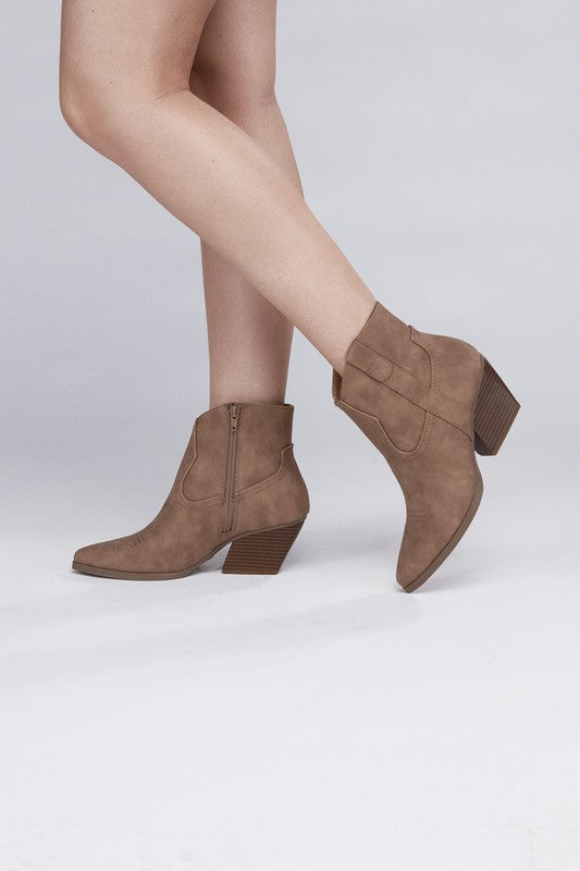 Wild West Ankle High Boots – Abeam