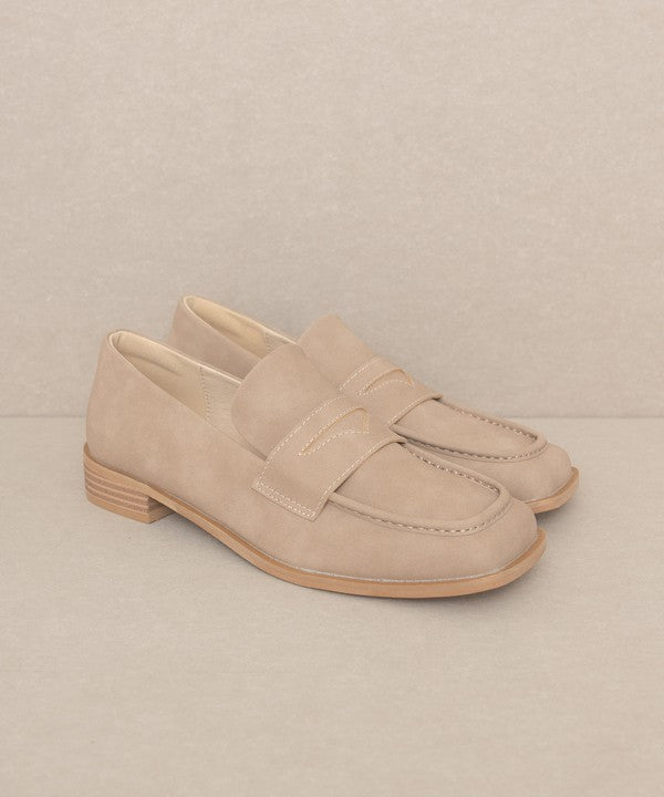 Chic Square Toe Loafers