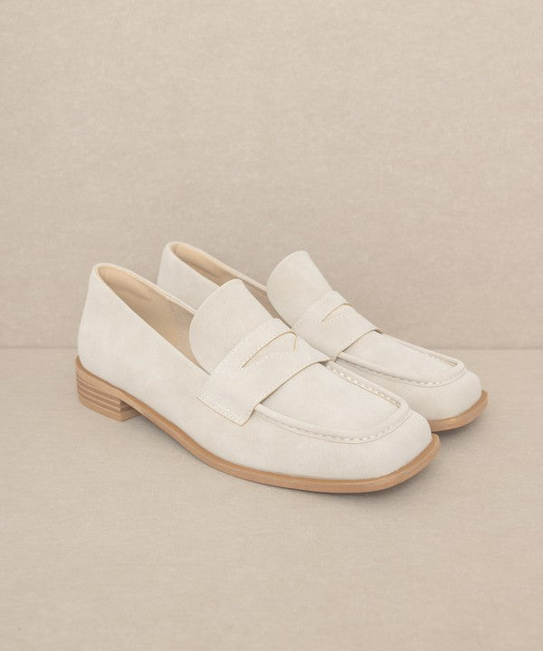 Chic Square Toe Loafers