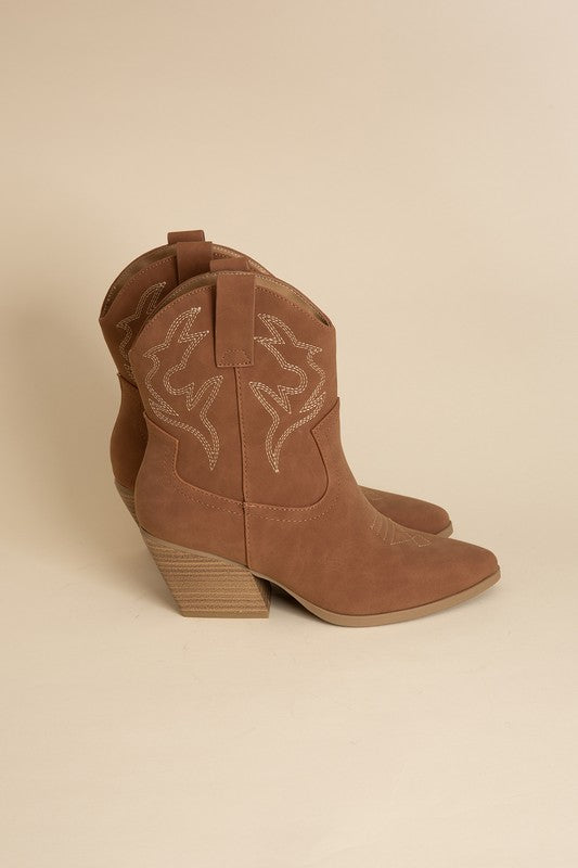 Blazing S Western Brown Boots