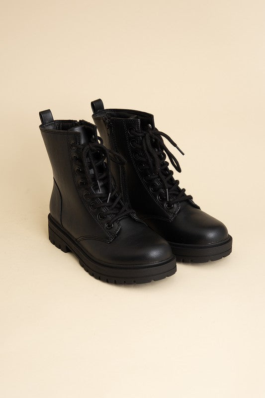 Epsom Lace-Up Boots