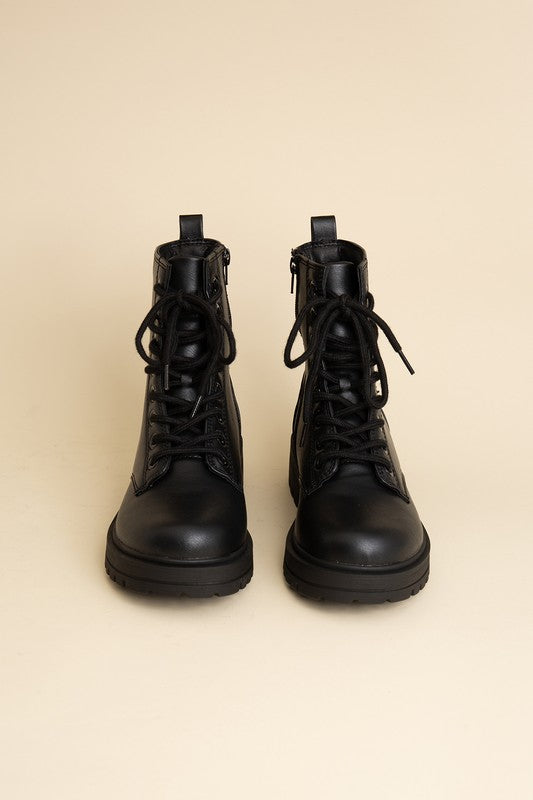 Zara lace up on sale boot