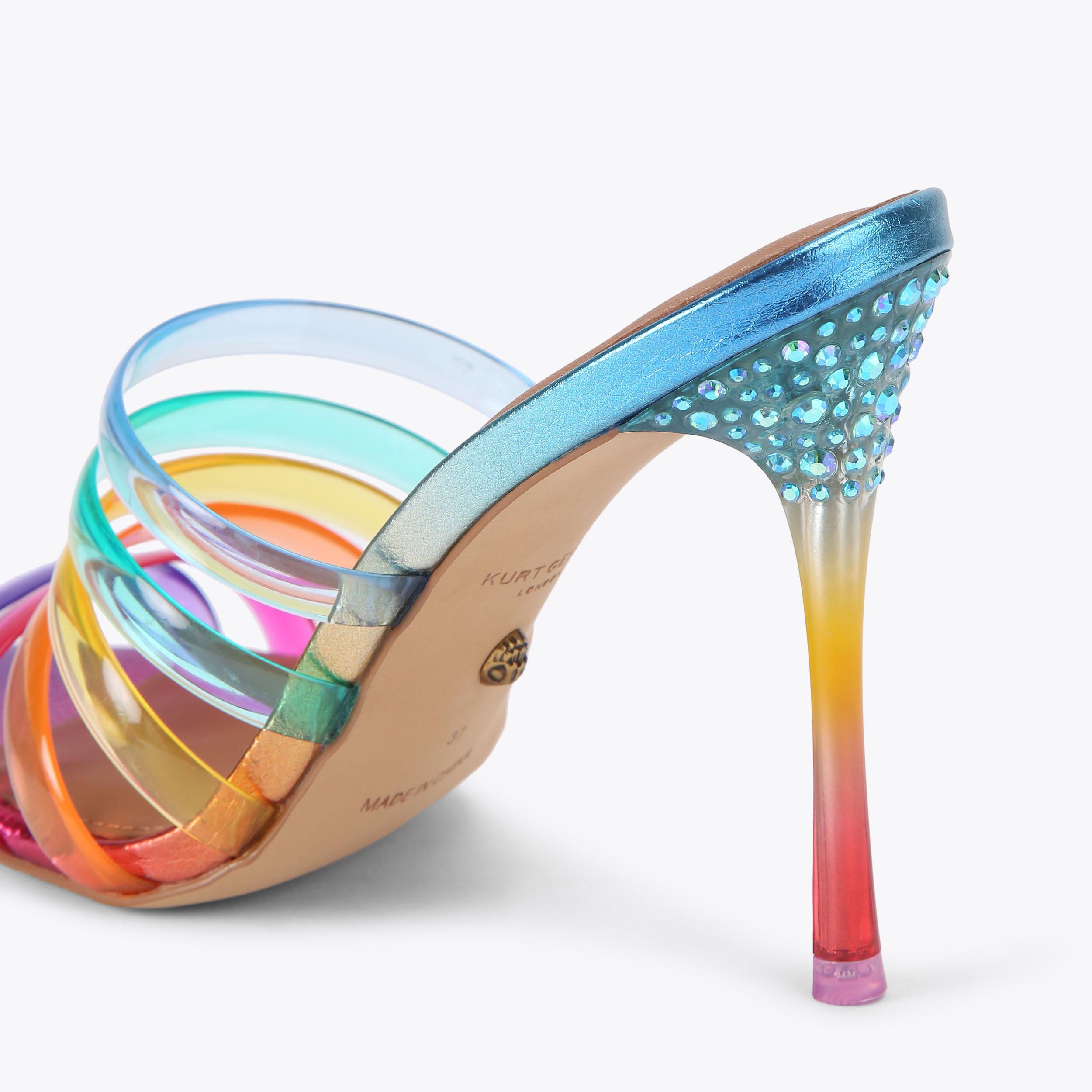 Kurt Geiger London Jelly Strap — Multi Jelly Sandal, view 4