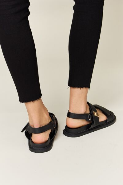 velcro slingback sandals