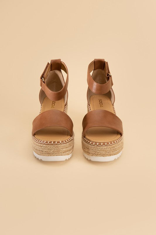 Soda espadrille outlet platform sandals