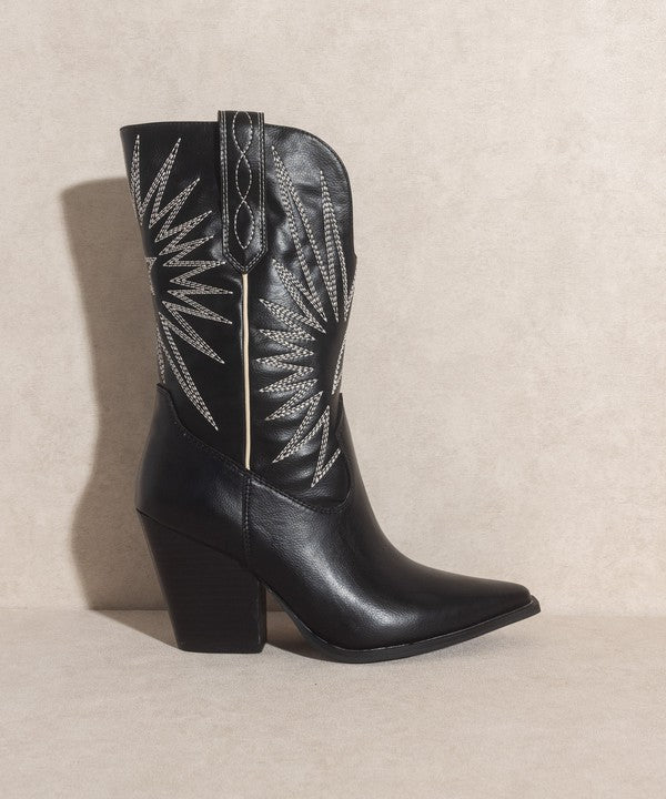 OASIS SOCIETY Emersyn - Starburst Embroidery Boots