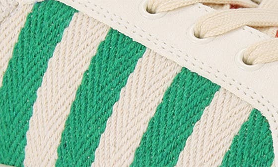 Kensington — Multicolour Striped Platform Sneaker, view 5