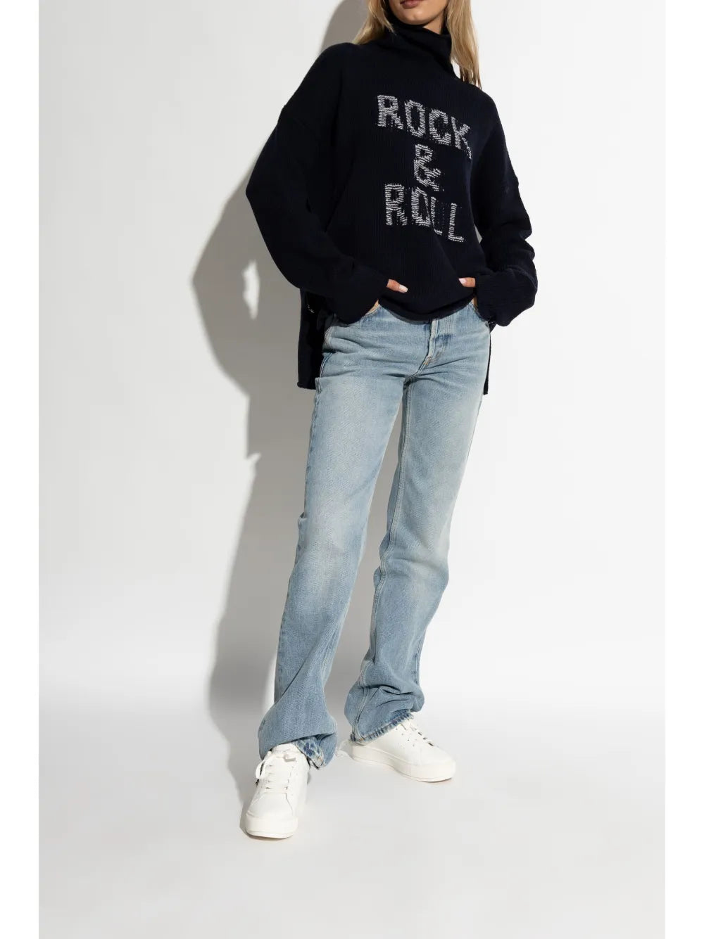 Laney — White Crystal Eye Sneaker, view 3