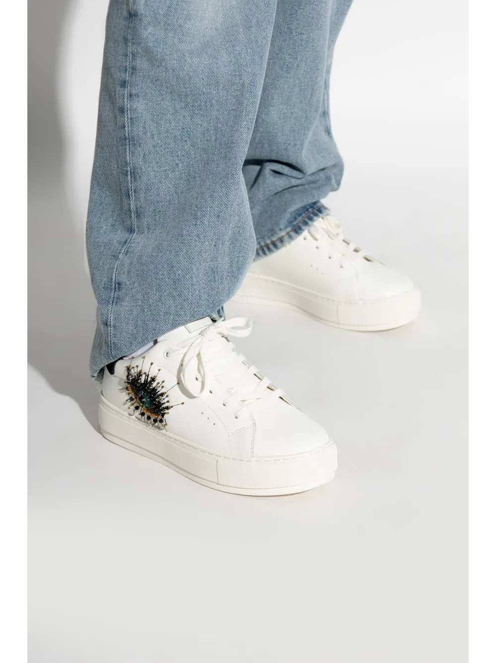 Laney — White Crystal Eye Sneaker, view 2