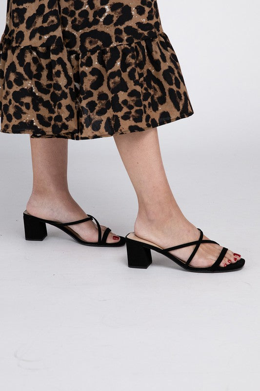 Perfect Strappy Block Heel Sandals