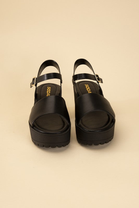 STACIE-S Platform Sandals