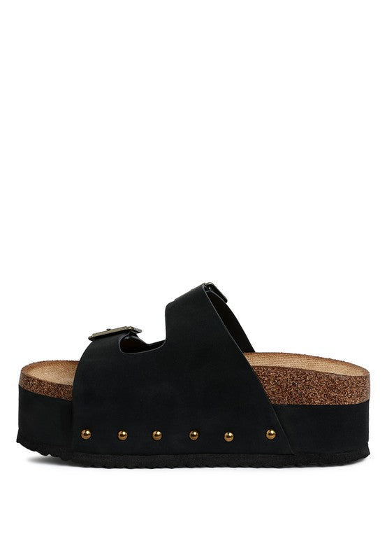 Impala Studded Faux Leather Slip Ons