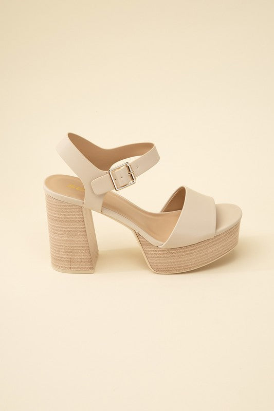 OPTIONS-S Ankle Strap Heels