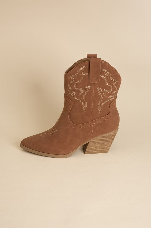 Blazing S Western Brown Boots