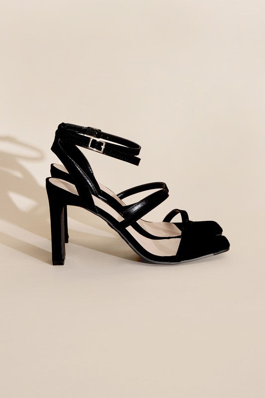 DEVIN-8 Ankle Strap Heels