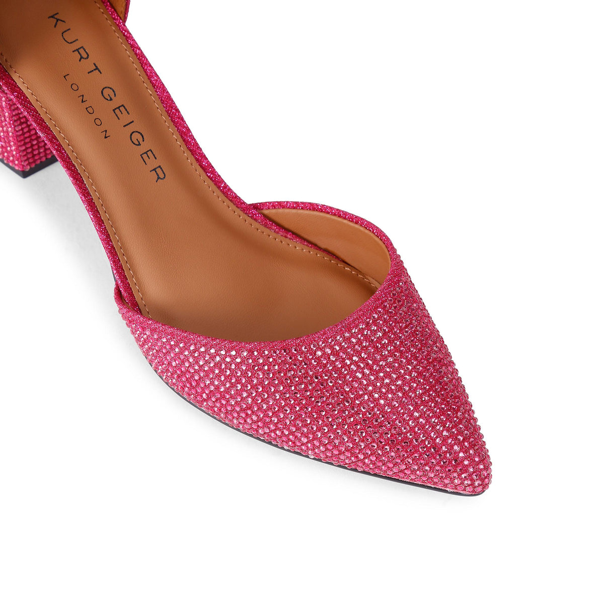 Burlington — Metallic Pink Crystal Heel, view 5