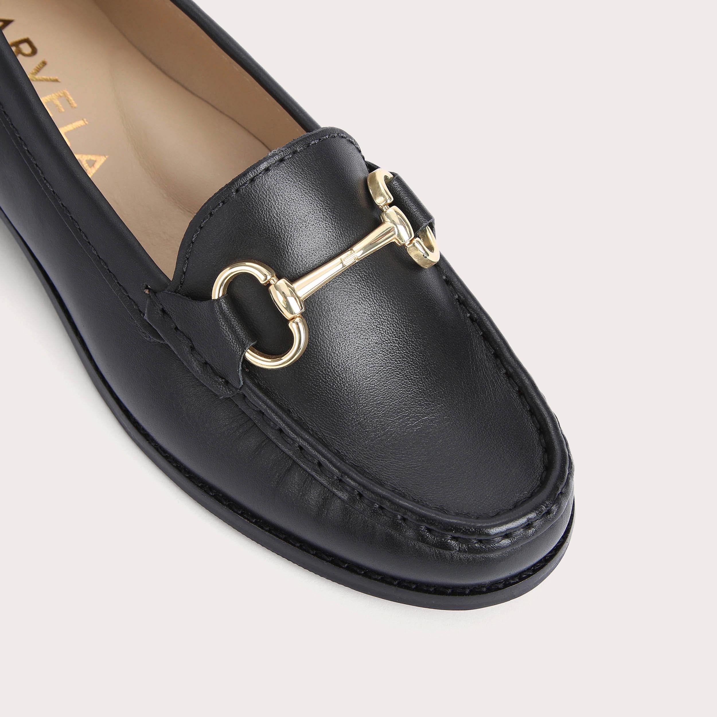 Click — Black Leather Loafer, view 5
