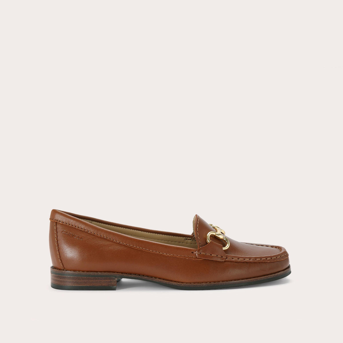 Click — Dark Brown Leather Loafer, side profile