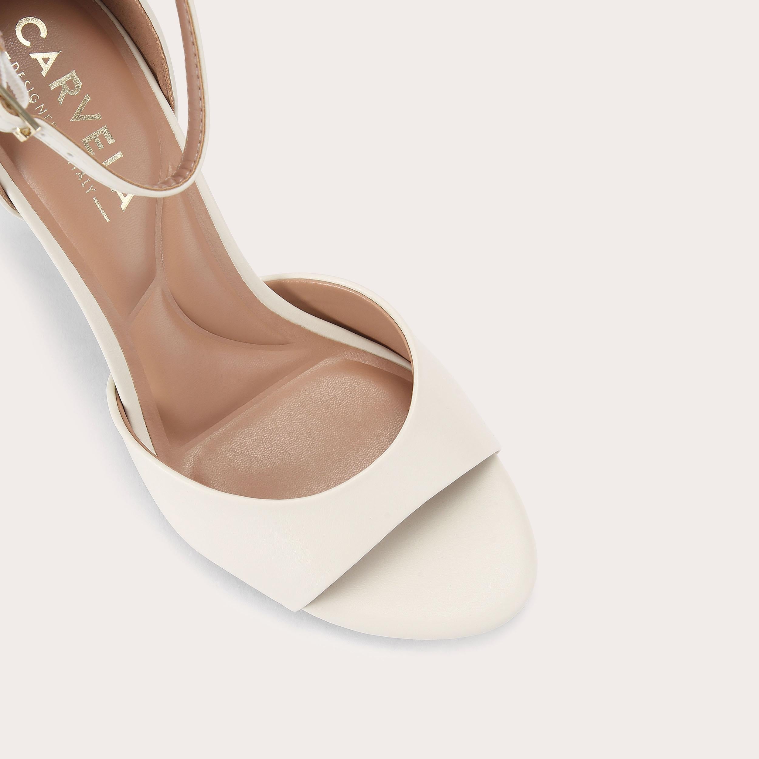 Corletta — Bone Stiletto Sandal, view 5