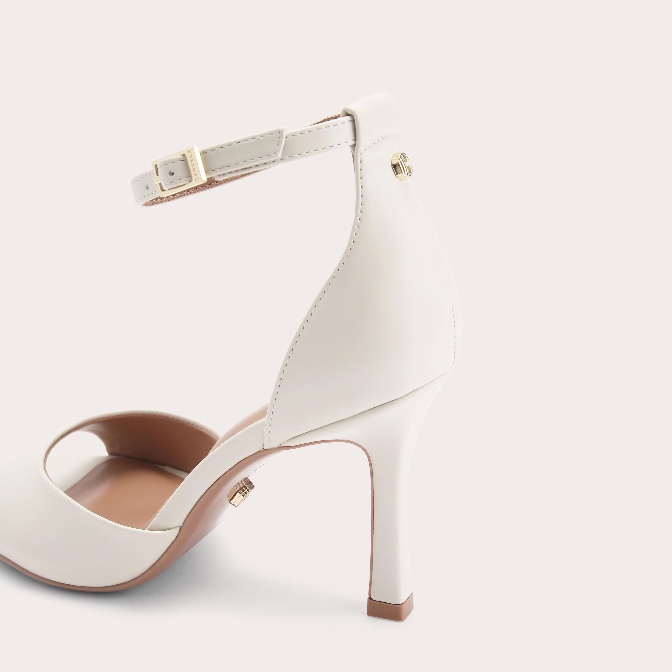 Corletta — Bone Stiletto Sandal, detail