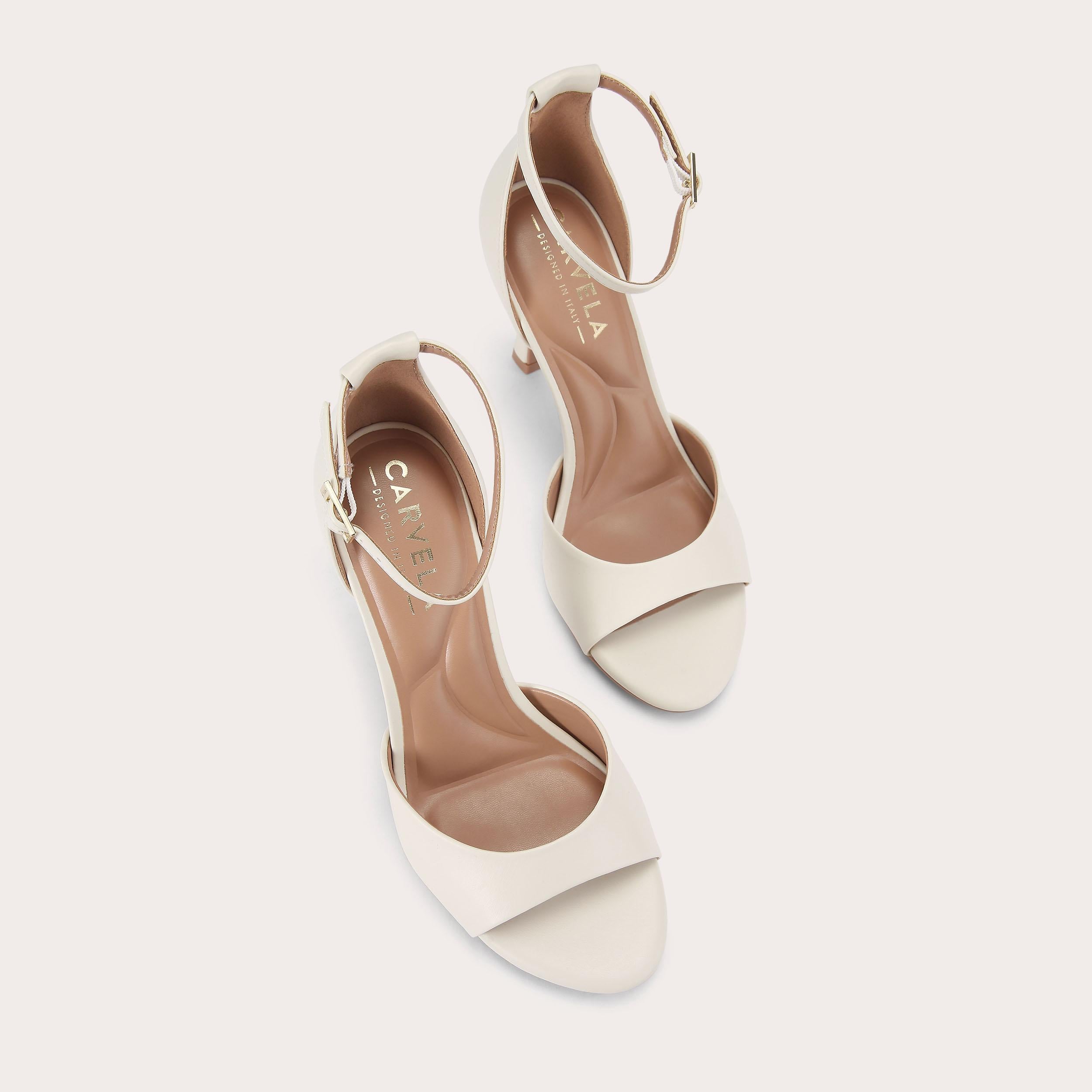 Corletta — Bone Stiletto Sandal, view 4