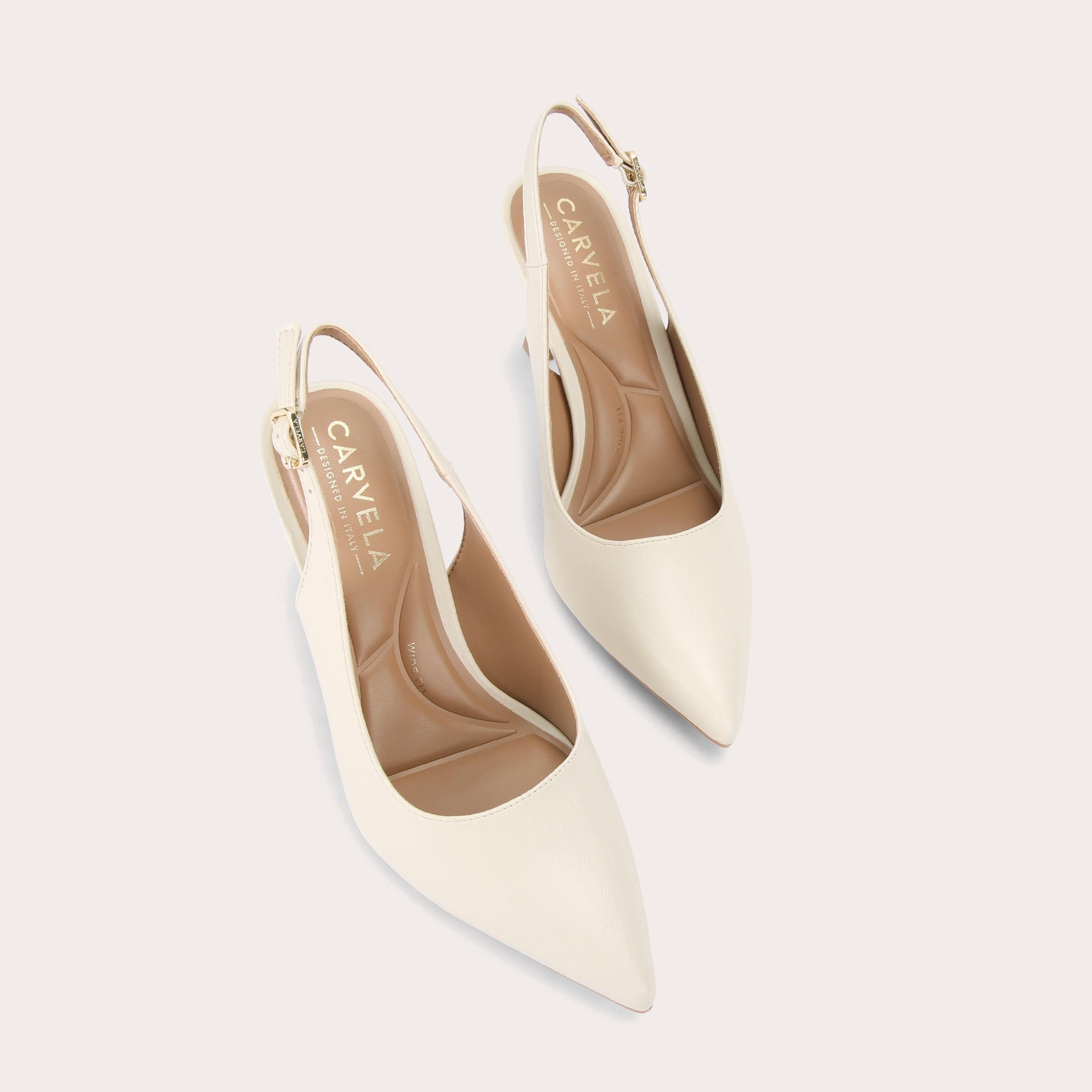 Corletta Wide Fit — Bone Sling Back Heel, view 4