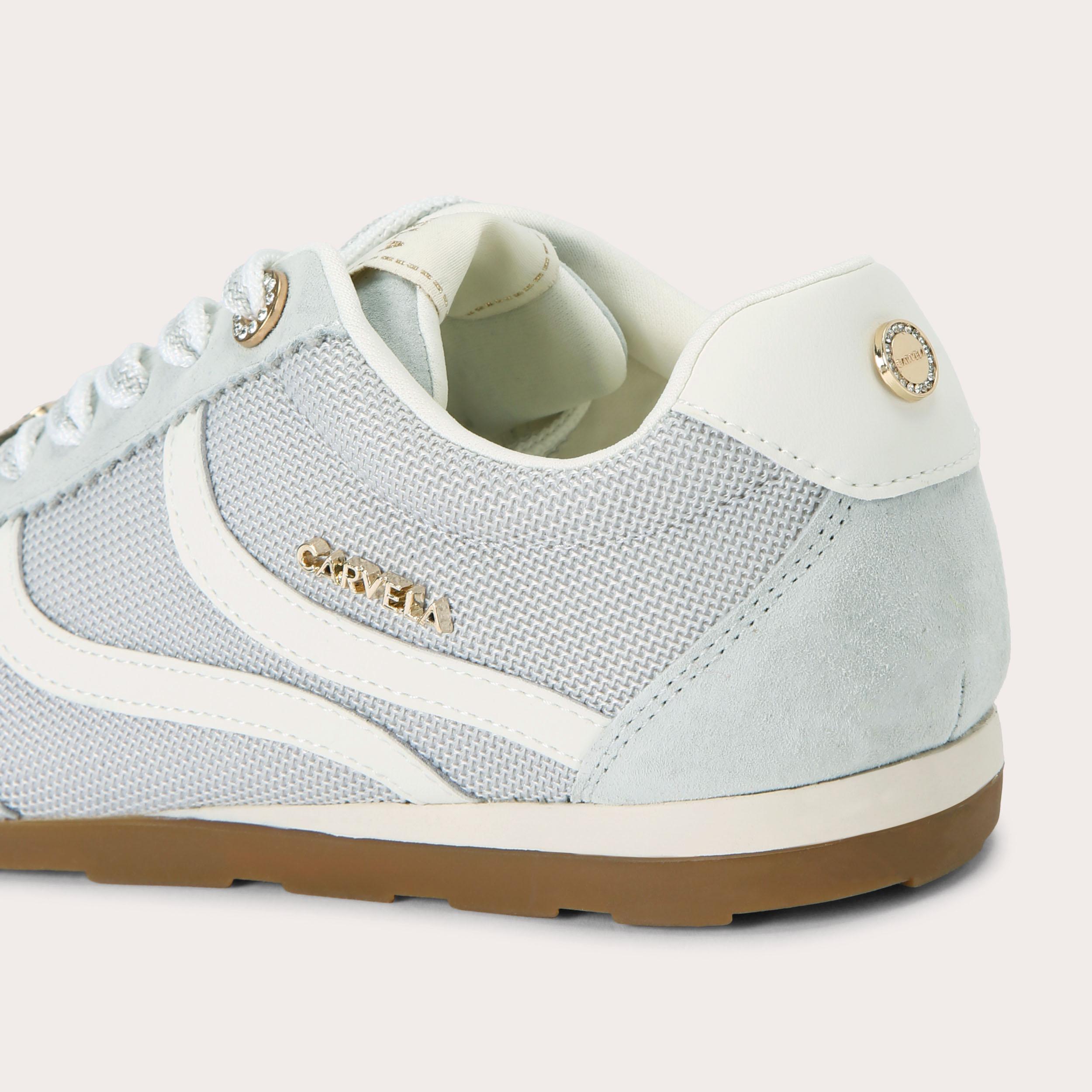Florence — Pale Blue Trainer, detail