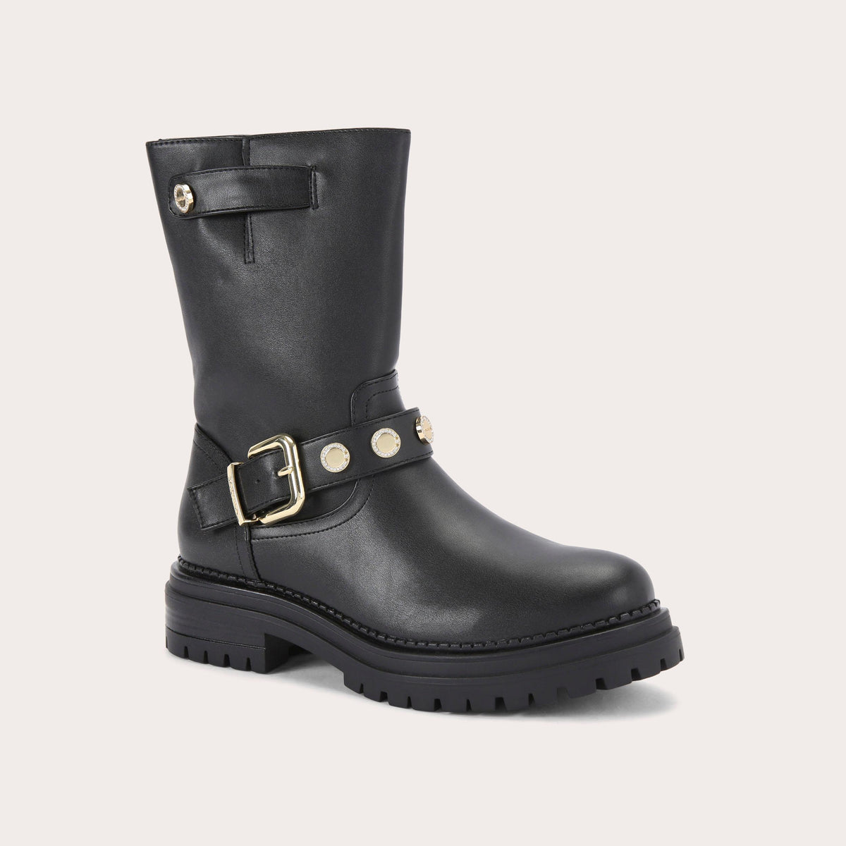 Headline Coin — Black Ankle Boot, view 4