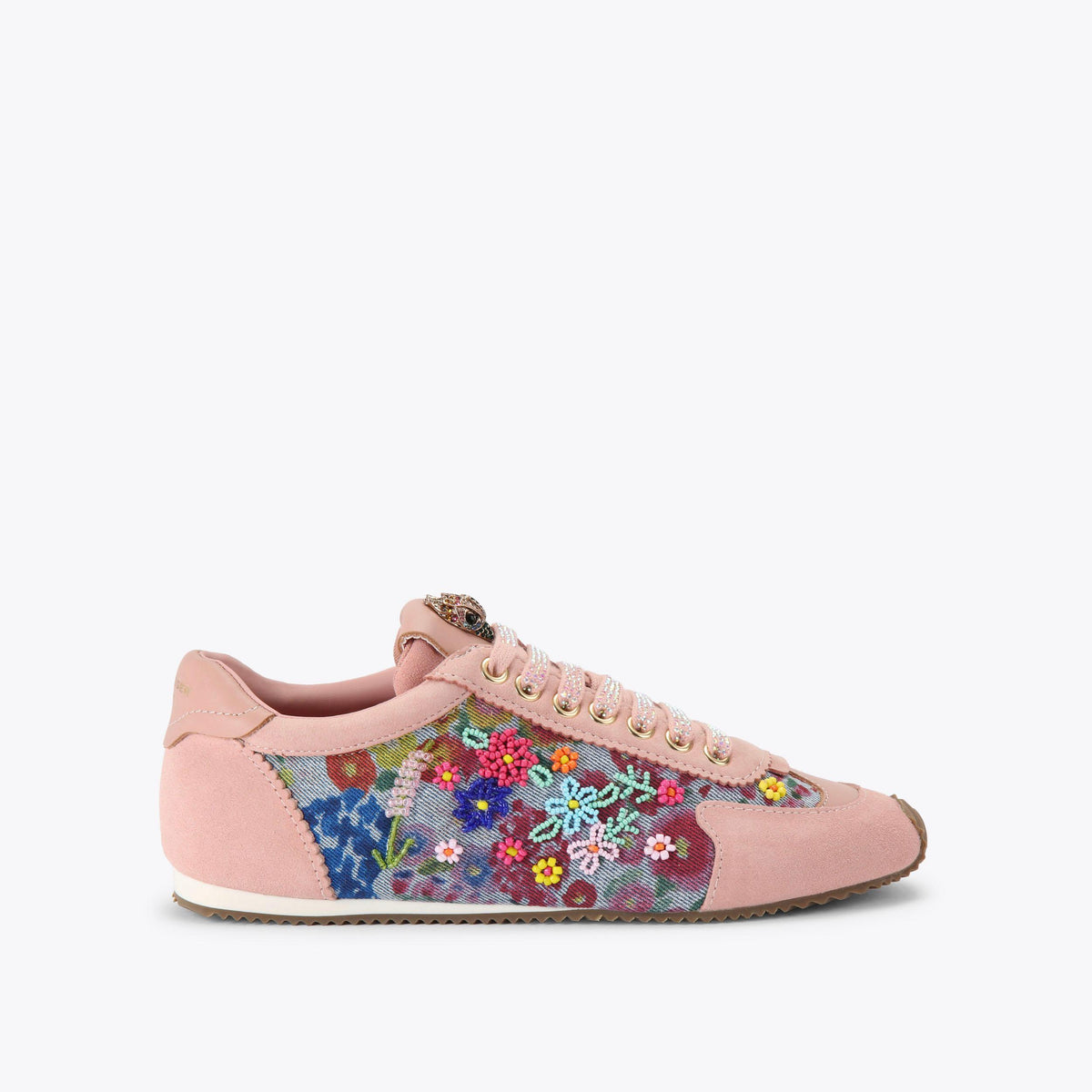 Islington — Pale Blue Denim Sneaker, side profile