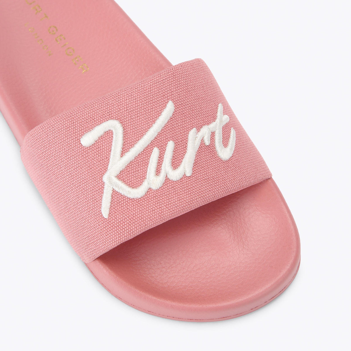 Kurt's Cabana Meena — Pink Canvas Slide, view 5