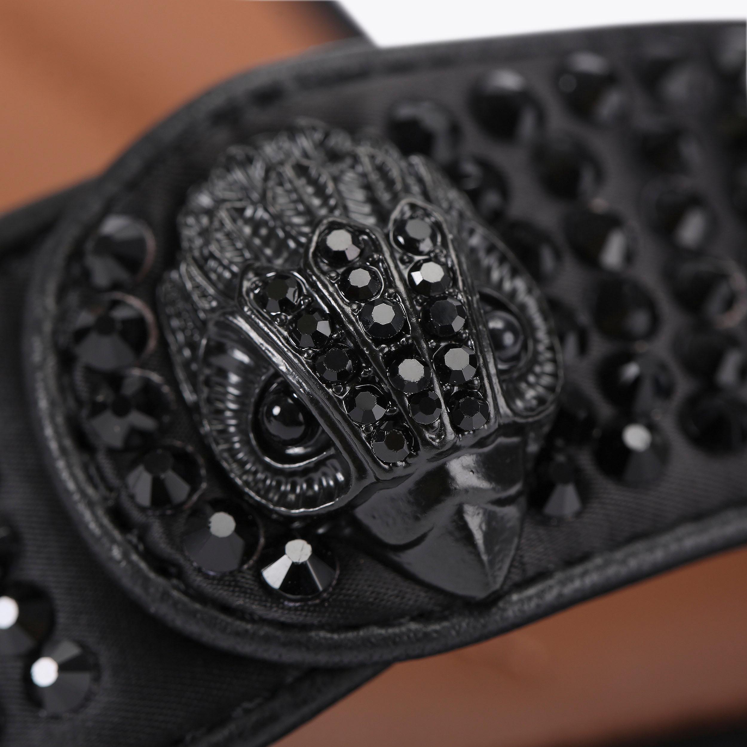 Kensington Langley — Black Raffia Sandal, view 6