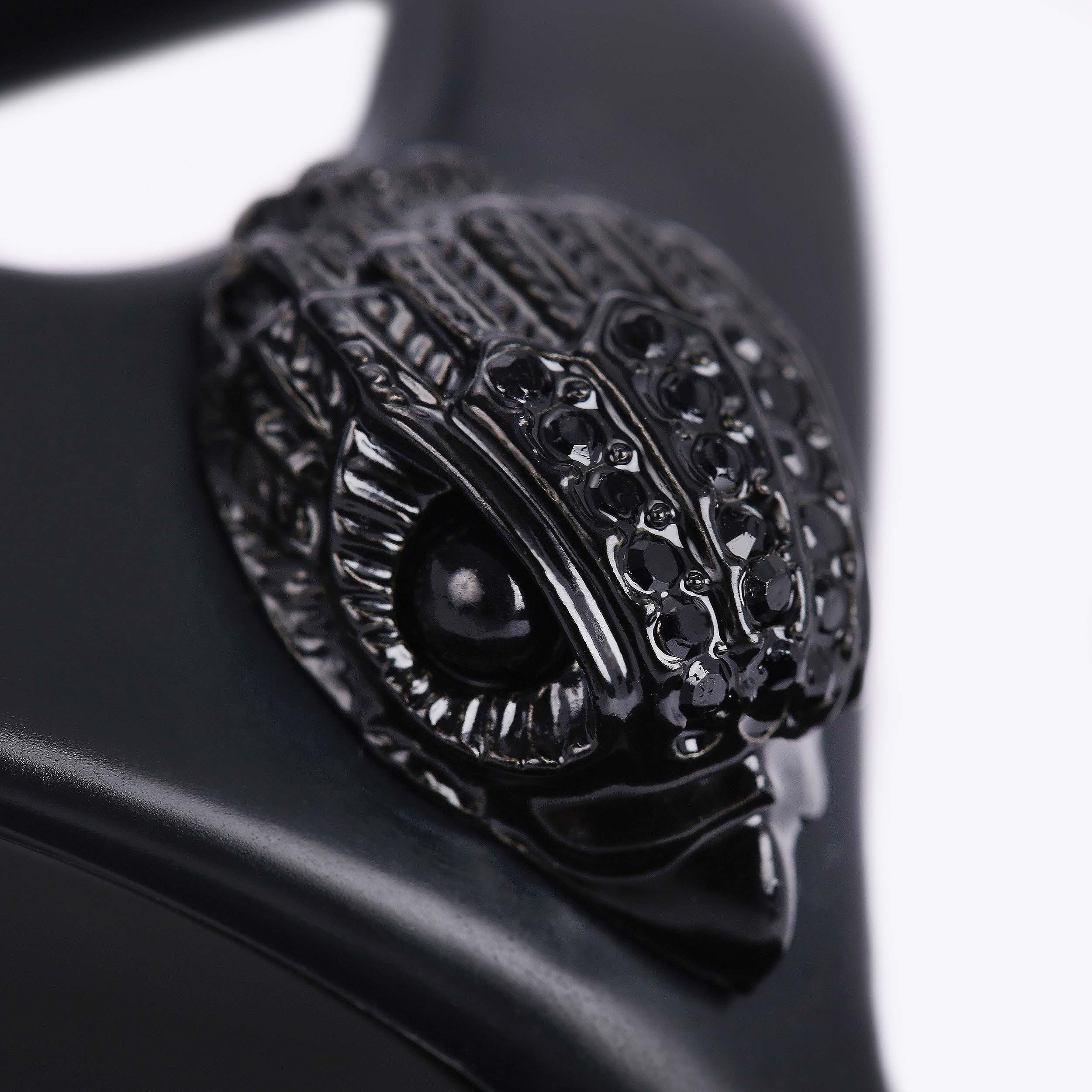 Kensington Quilted — Black Textile Flip Flop, view 5