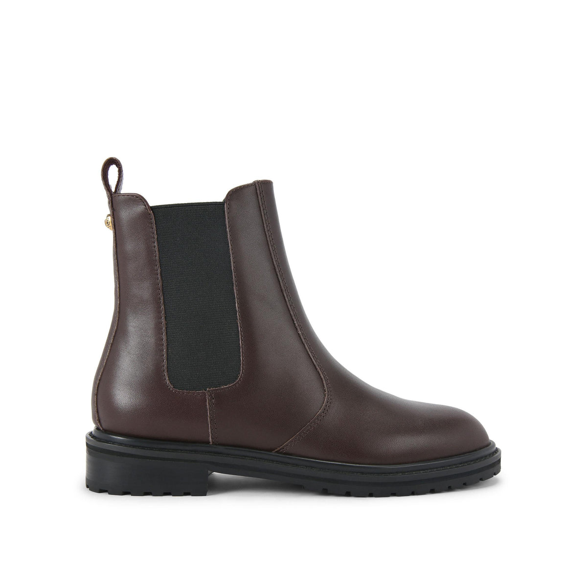 Chelsea Boot — Brown Leather Ankle Boot, side profile