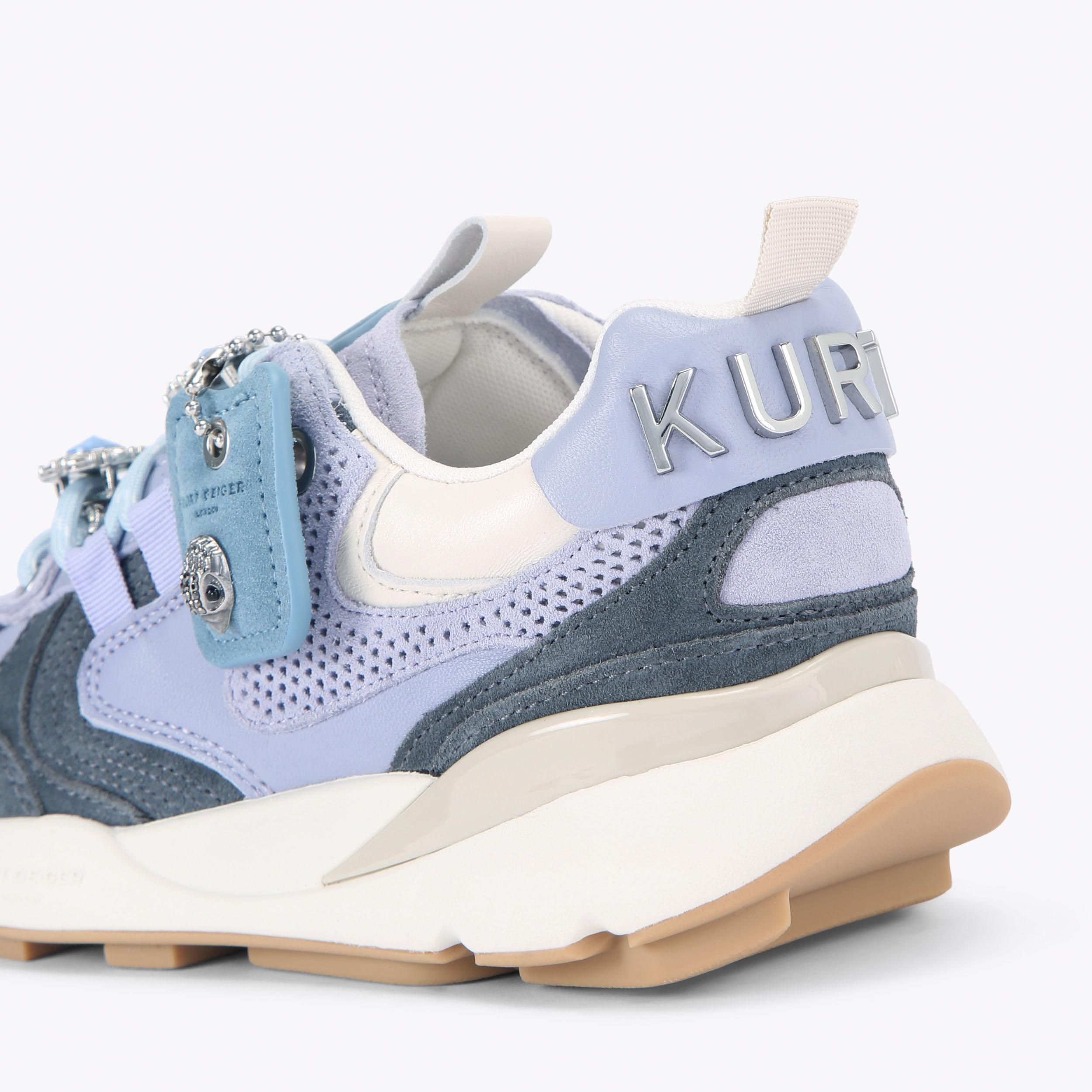 Kurt Runner — Lilac Multi Panel Sneaker, detail