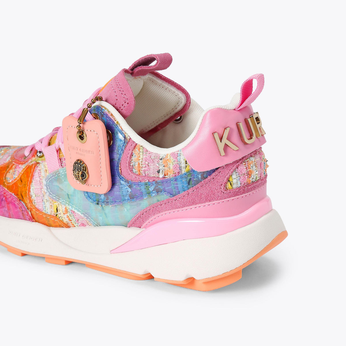 Kurt Runner — Rainbow Combination Sneaker, detail