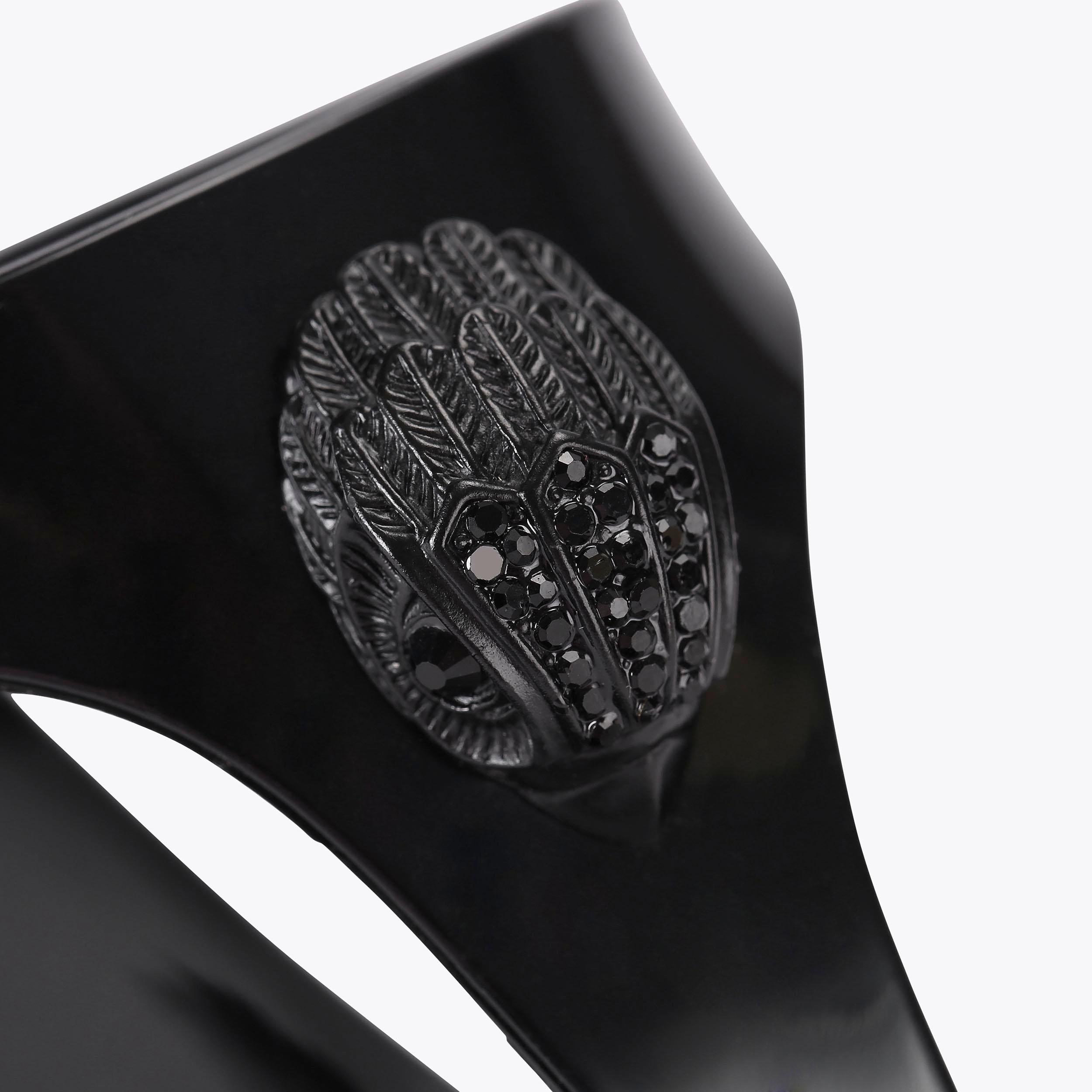 Maddison T-Bar — Black Drench Sandal, view 5