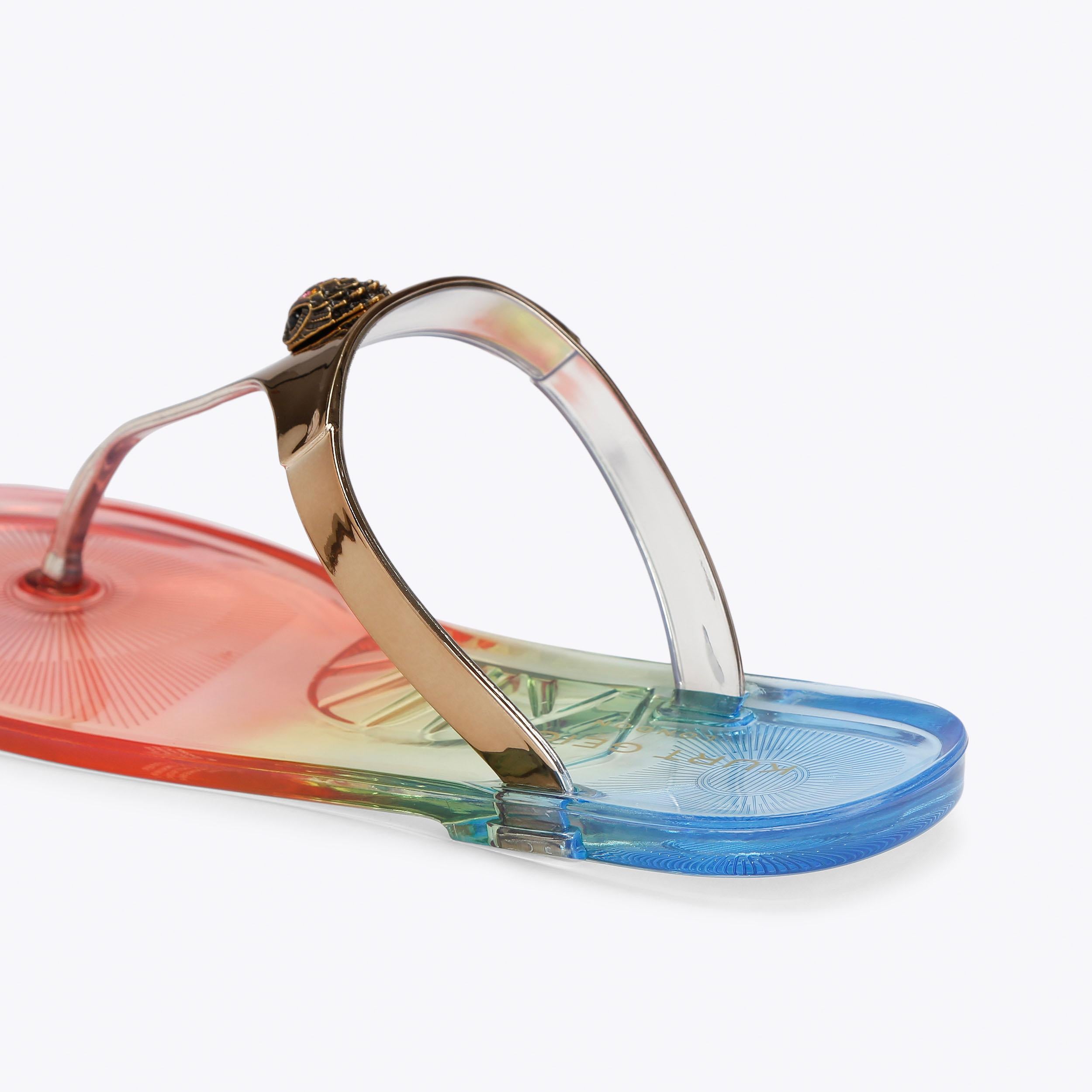 Maddison T-Bar — Metallic Gold Sandal, detail