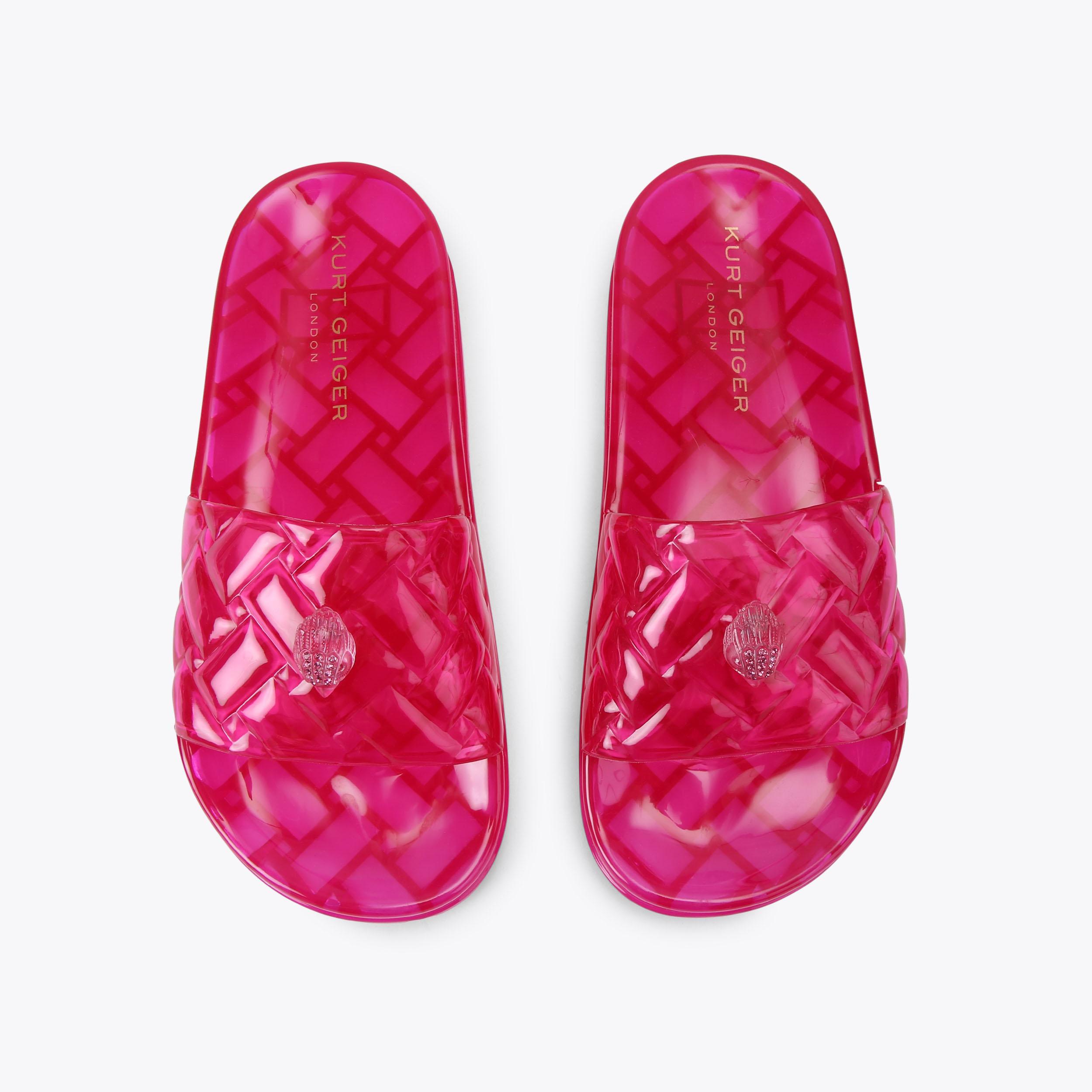 Meena Jelly — Fuchsia Crystal Slide, view 3