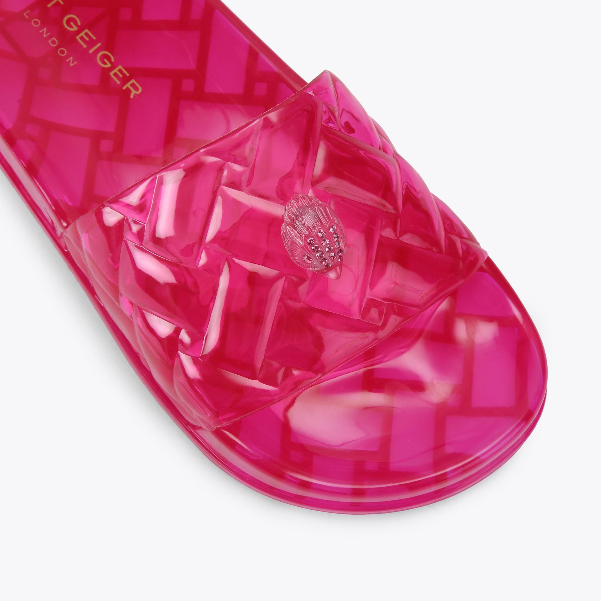 Meena Jelly — Fuchsia Crystal Slide, view 5
