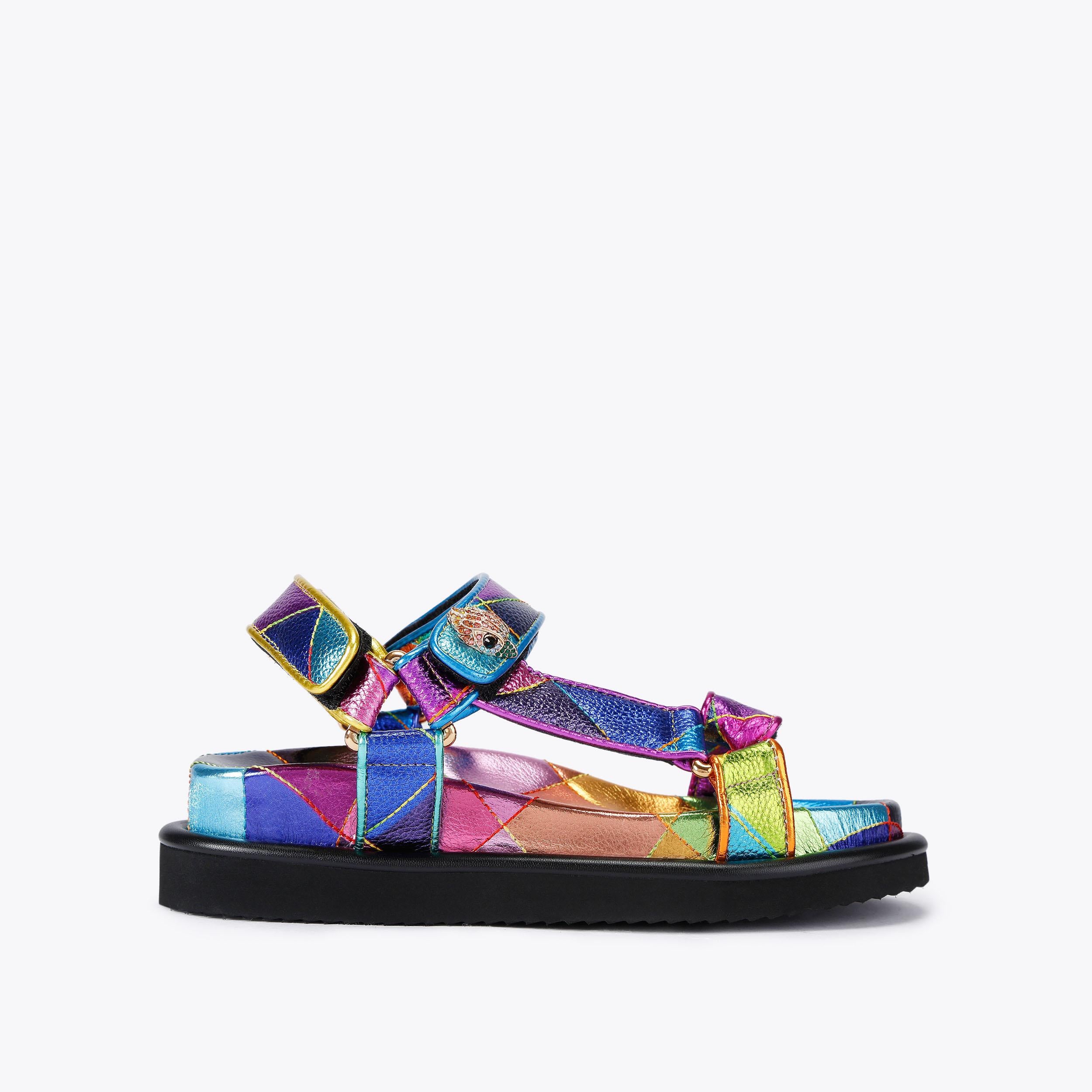 Orson — Multi Leather Sandal, side profile