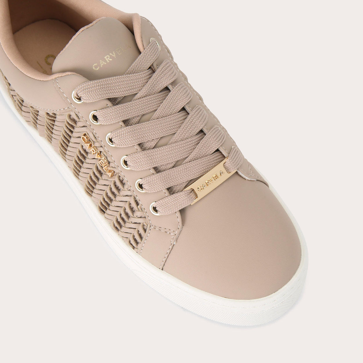 Sardinia — Taupe Synthetic Trainer, view 5