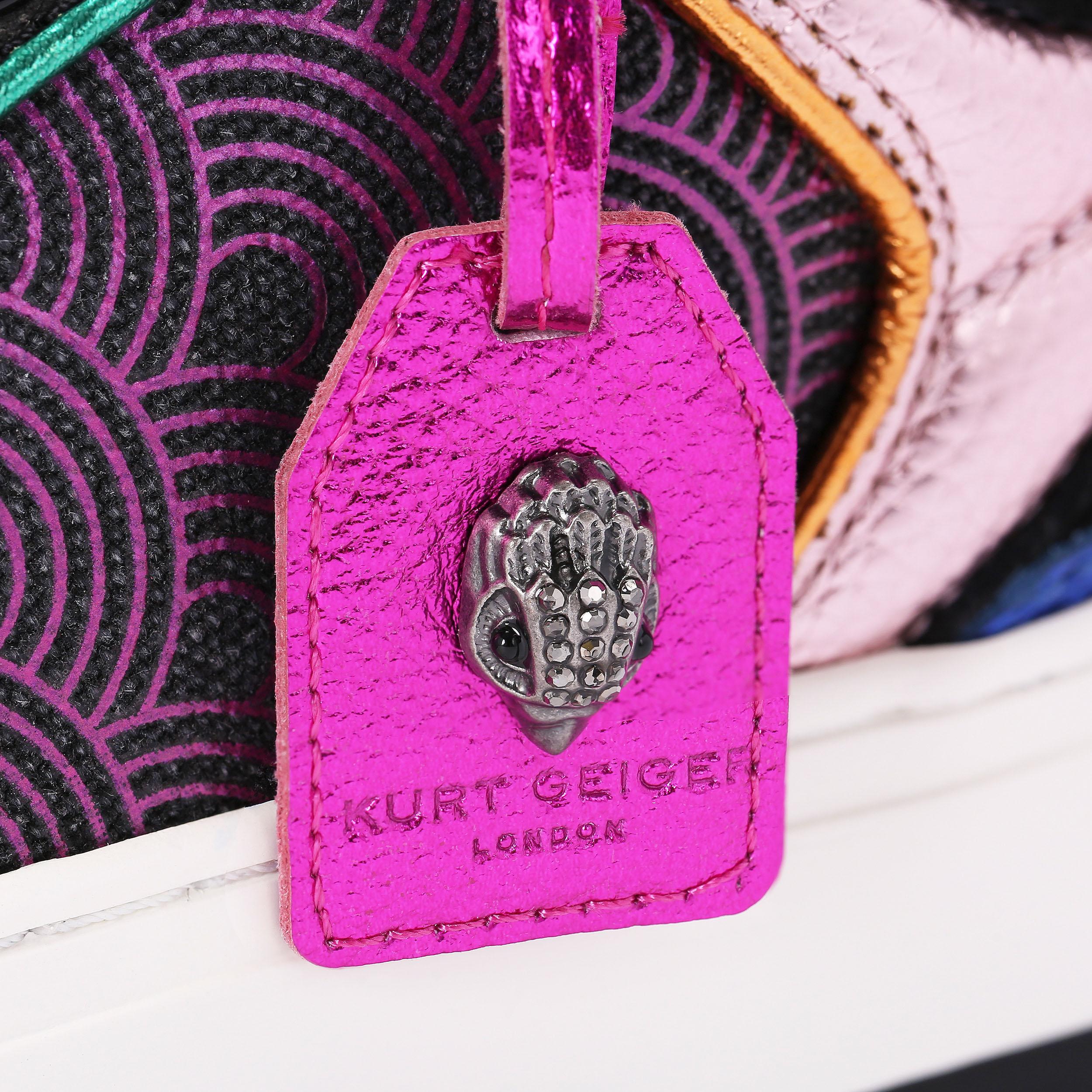 Southbank Tag — Black Rainbow Print Sneaker, view 6