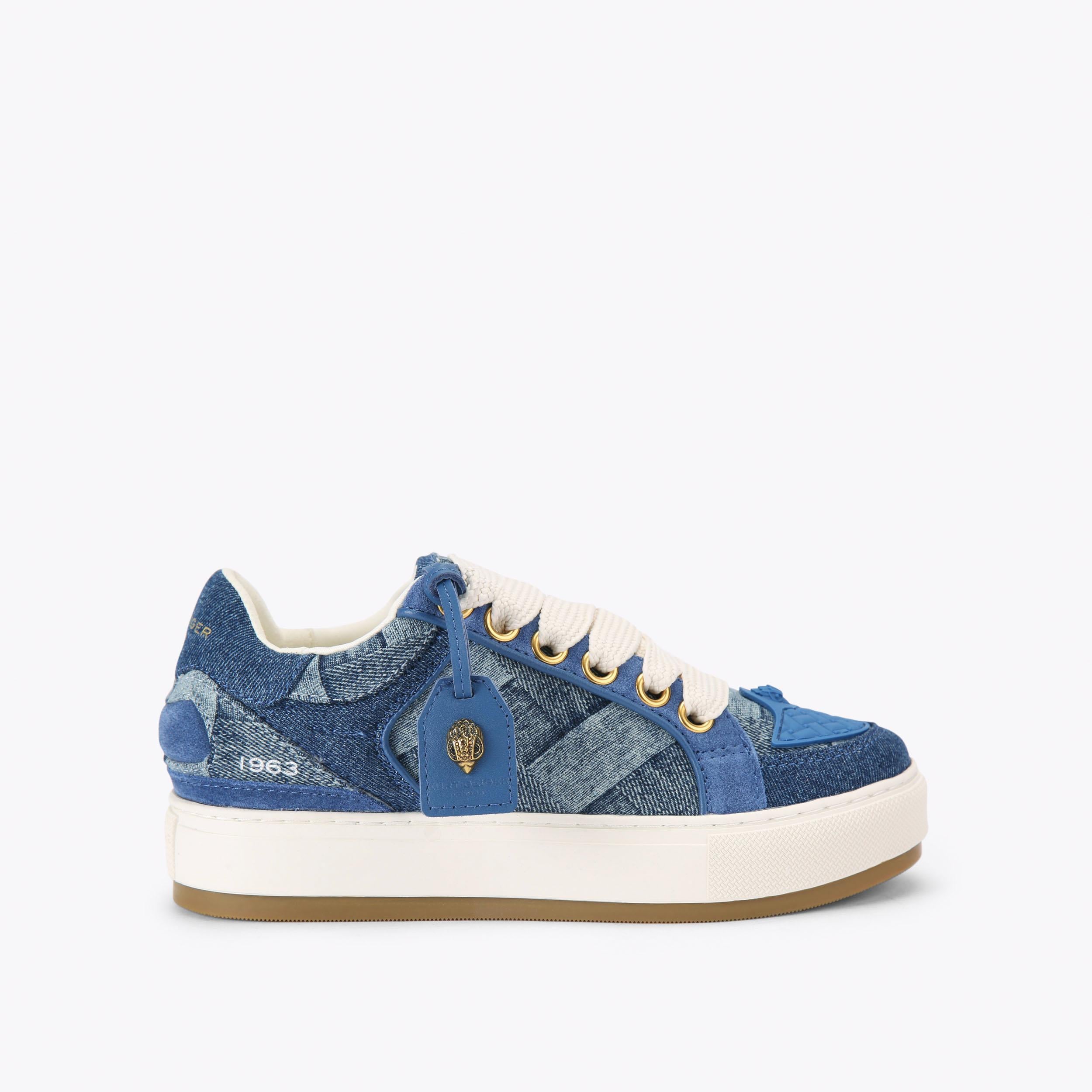 Southbank Tag — Denim Sneaker, side profile