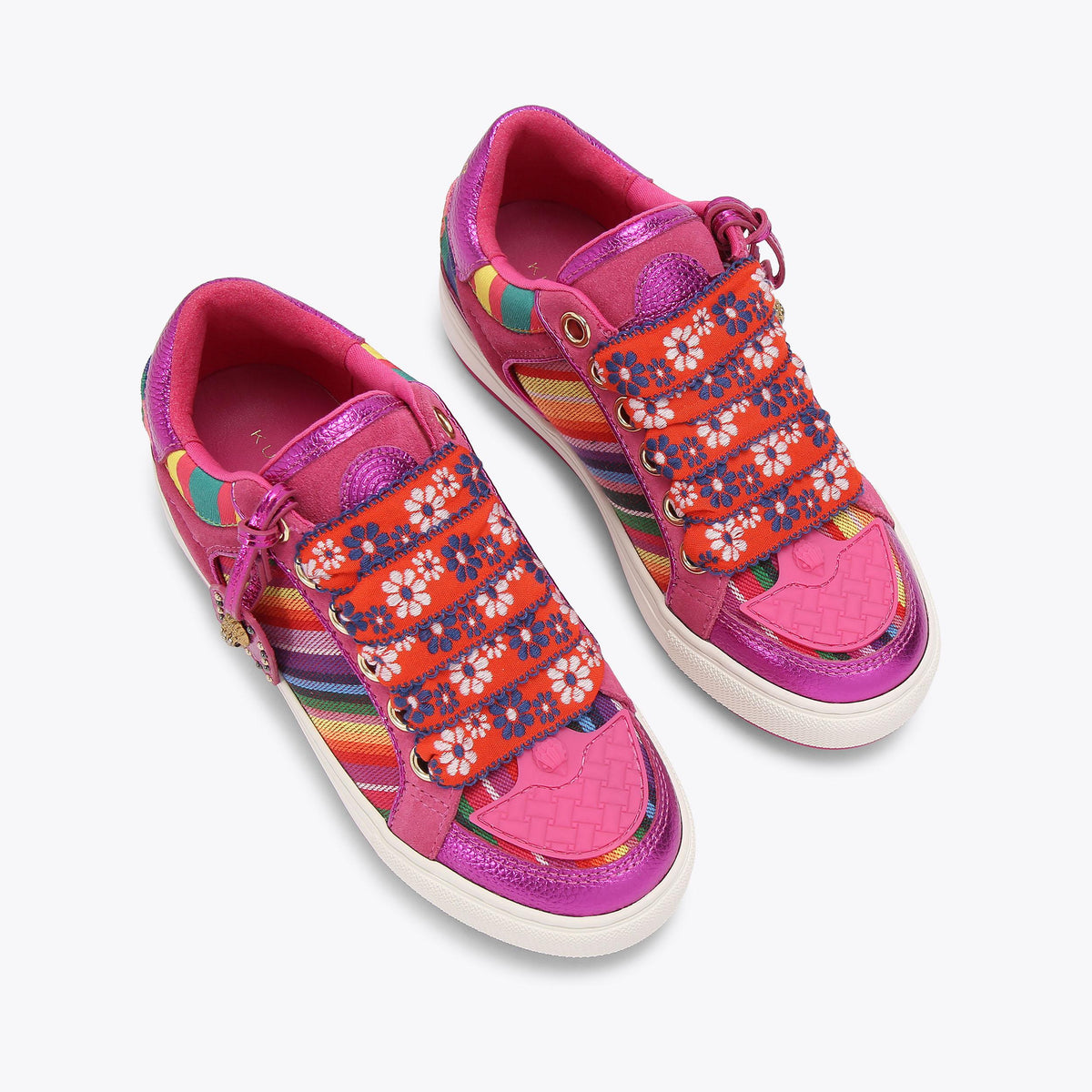 Southbank Tag — Pink Multicolour Sneaker, view 4