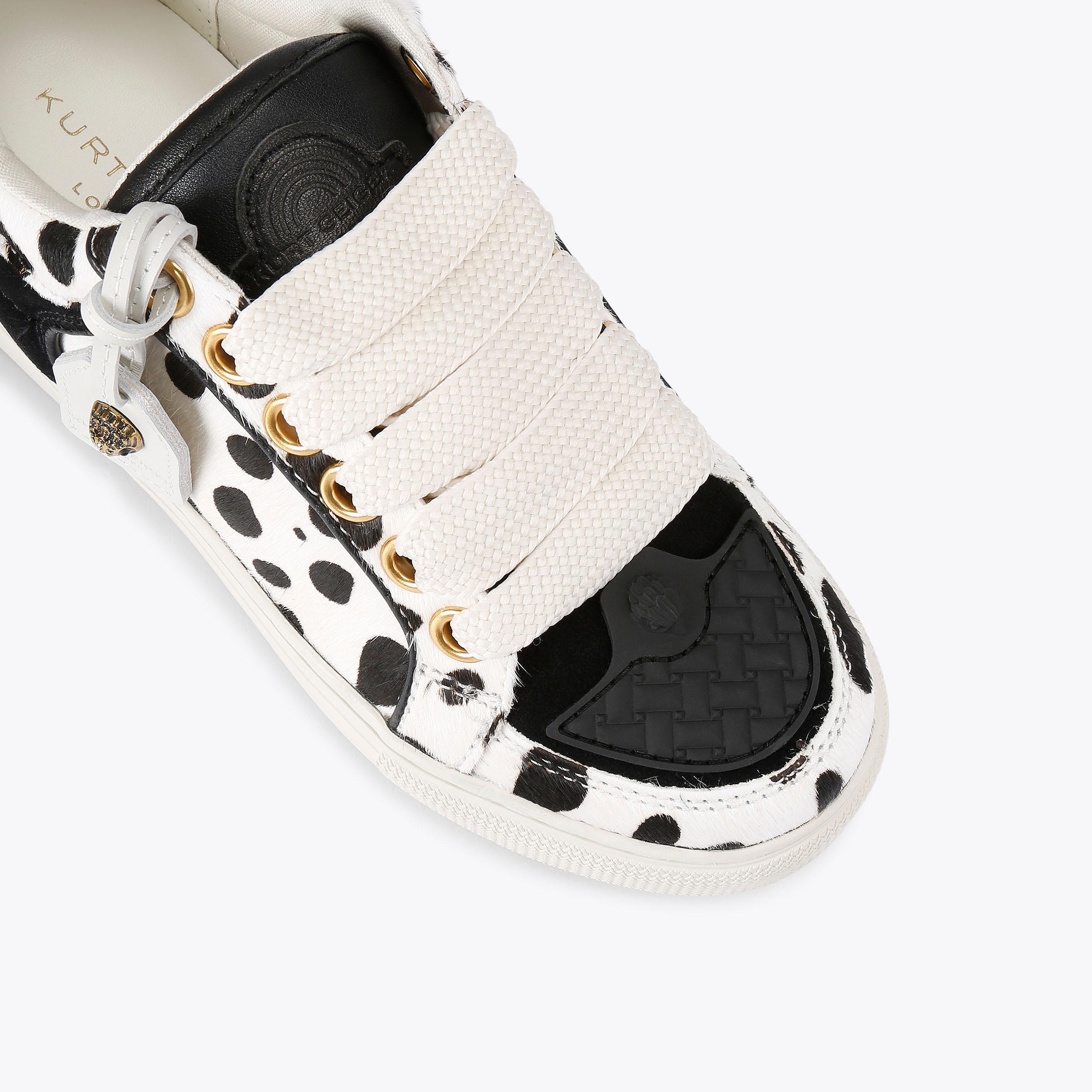 Southbank Tag — Black and White Spotted Sneaker, view 5