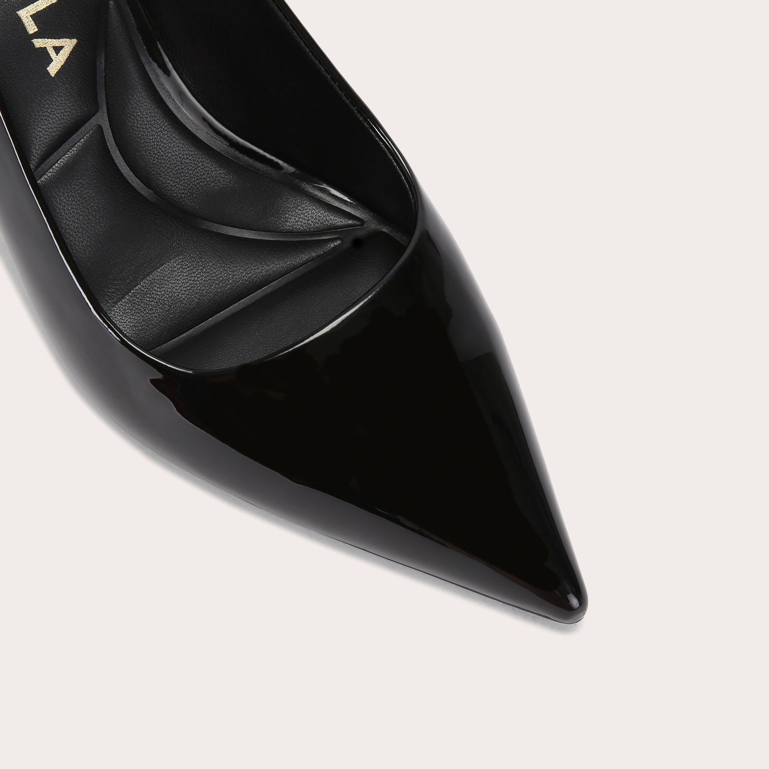 Spirit Slingback — Black Patent Stiletto Heel, view 5